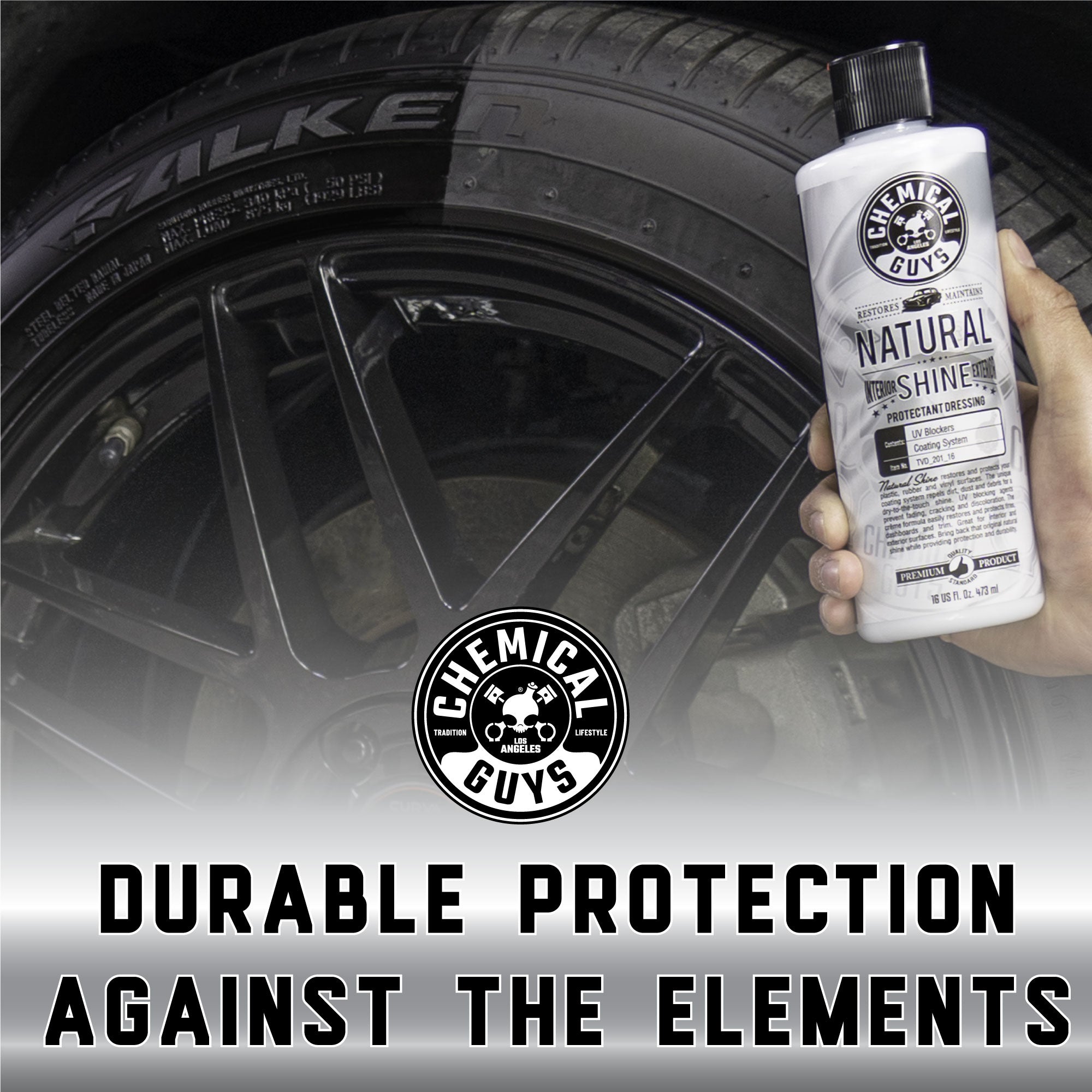 Natural Shine New Look Shine Plastic. Rubber. Vinyl Dressing - Image 9