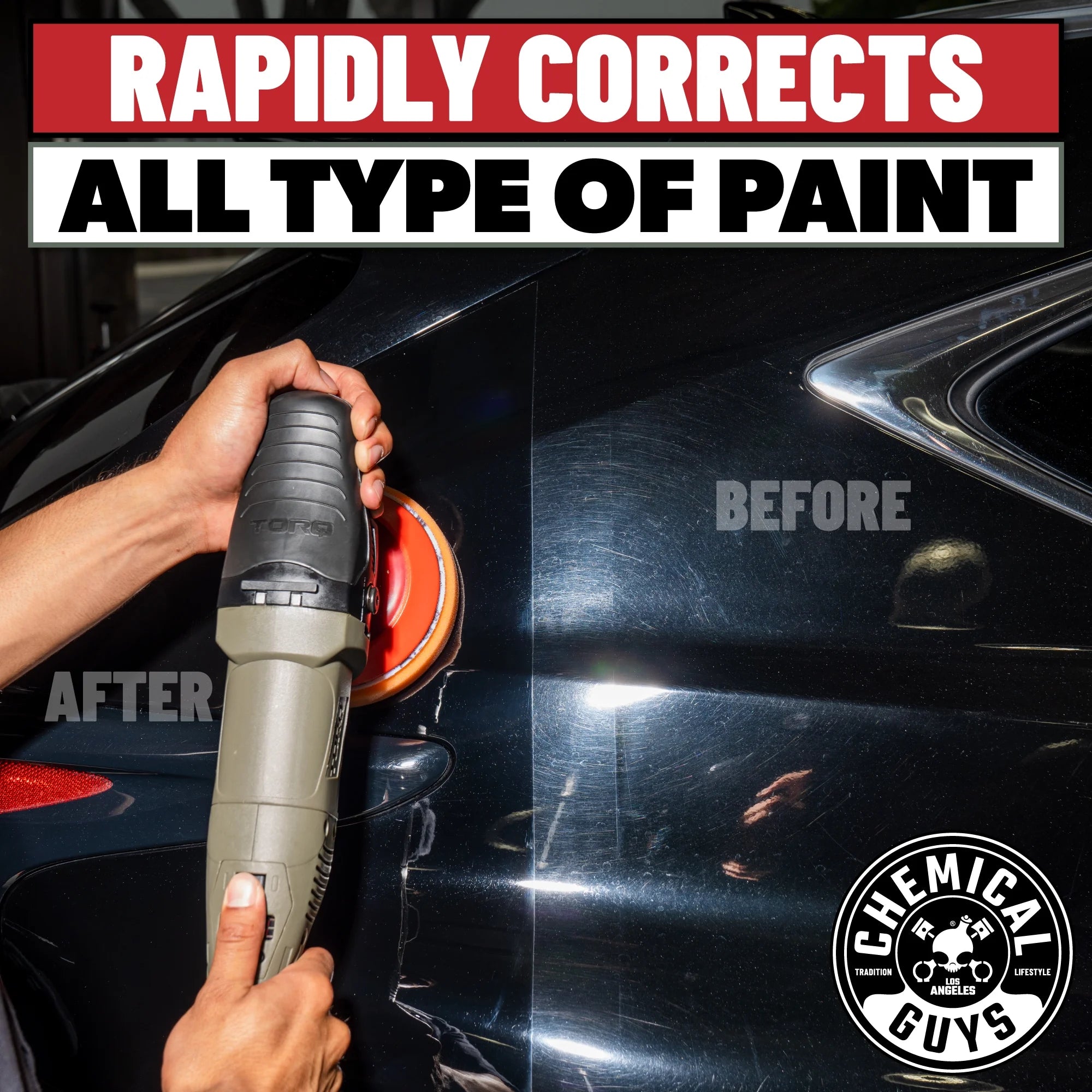 Restoration Use 2 Step TORQ R Rotary Polisher Kit - Image 2