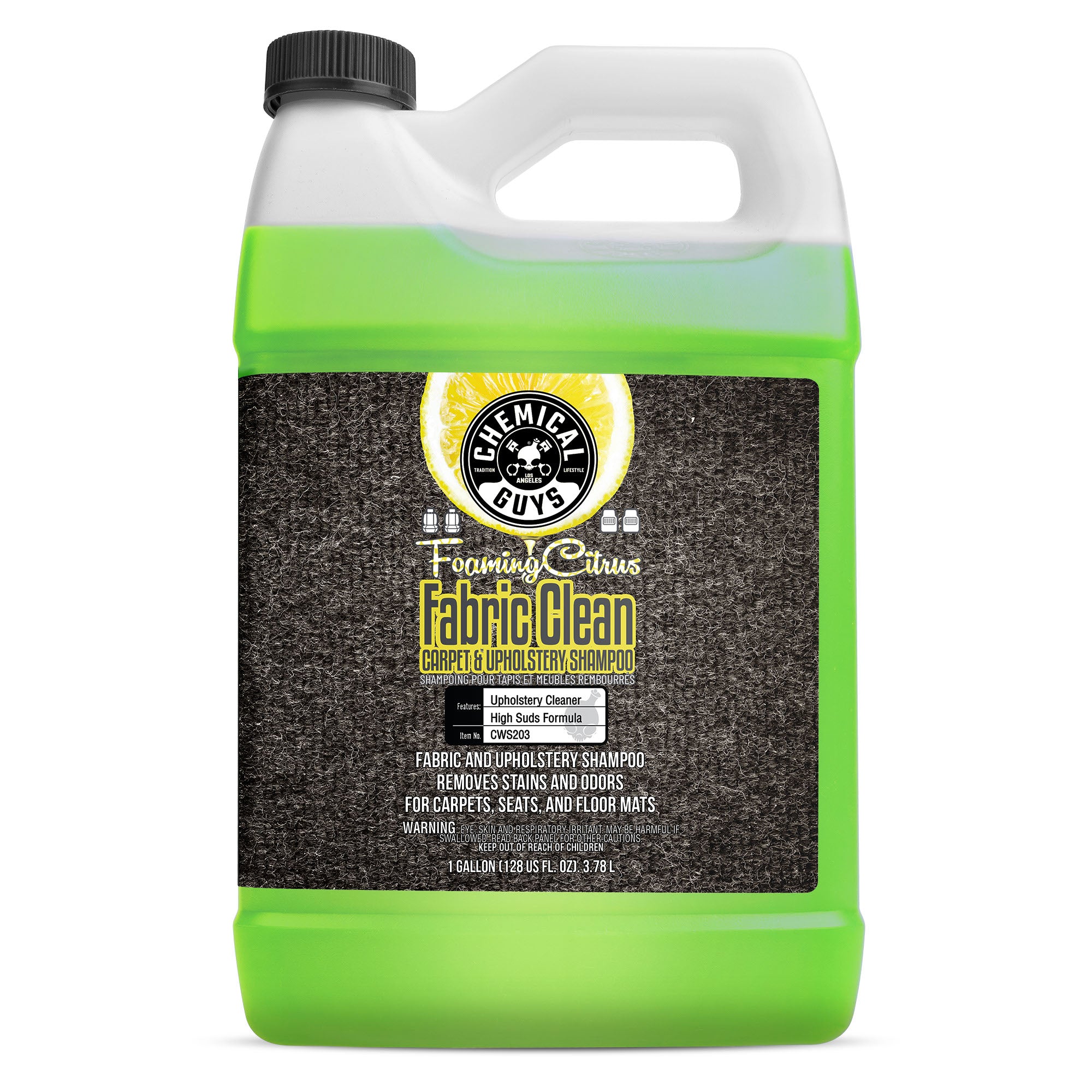 Foaming Citrus Fabric Clean Carpet & Upholstery Shampoo - Image 16