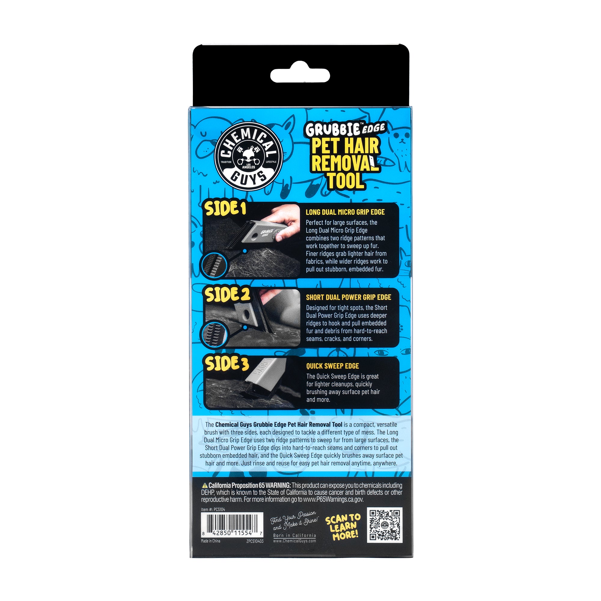Grubbie Edge Pet Hair Removal Tool - Image 9