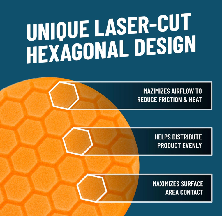 Orange Hex-Logic Medium-Heavy Cutting Pad - Image 2